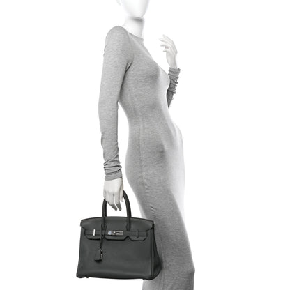 Hermes Togo Birkin 30 Vert Amande 2 of 19
