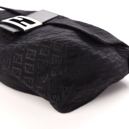 Fendi Zucchino Mama Baguette Black 8 of 9