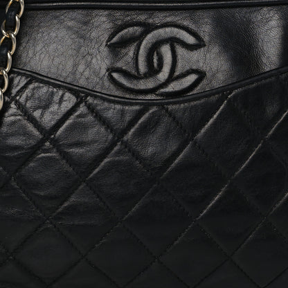Chanel Lambskin Quilted Tassel Camera Case Black 7 of 12