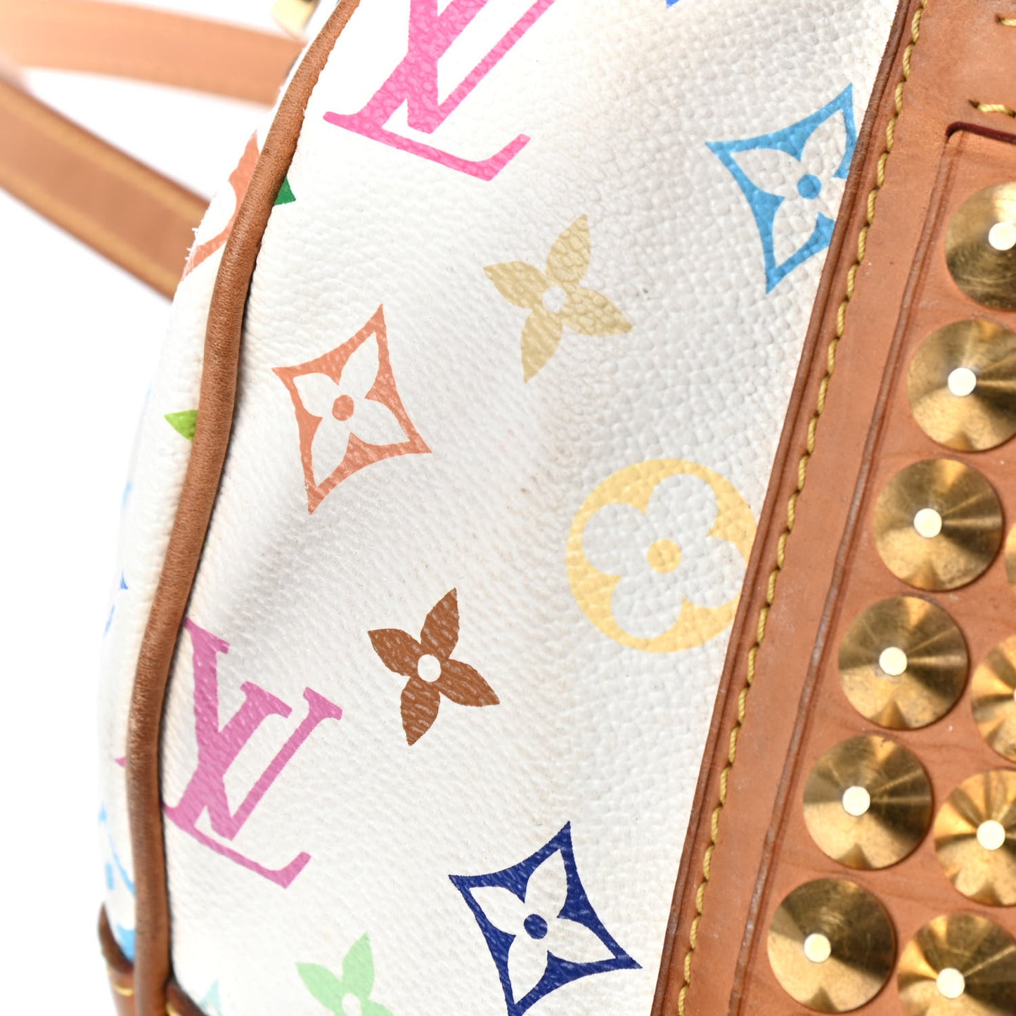 Monogram Multicolor Courtney MM White