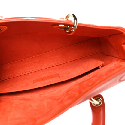 Christian Dior Lambskin Cannage Small Lady D-Joy Orange 5 of 10