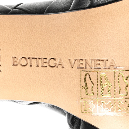 Bottega Veneta Nappa Maxi Intrecciato Lido Mule Sandals 37.5 Black 6 of 8
