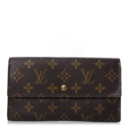 Louis Vuitton Monogram Porte Tresor International Wallet 1 of 9