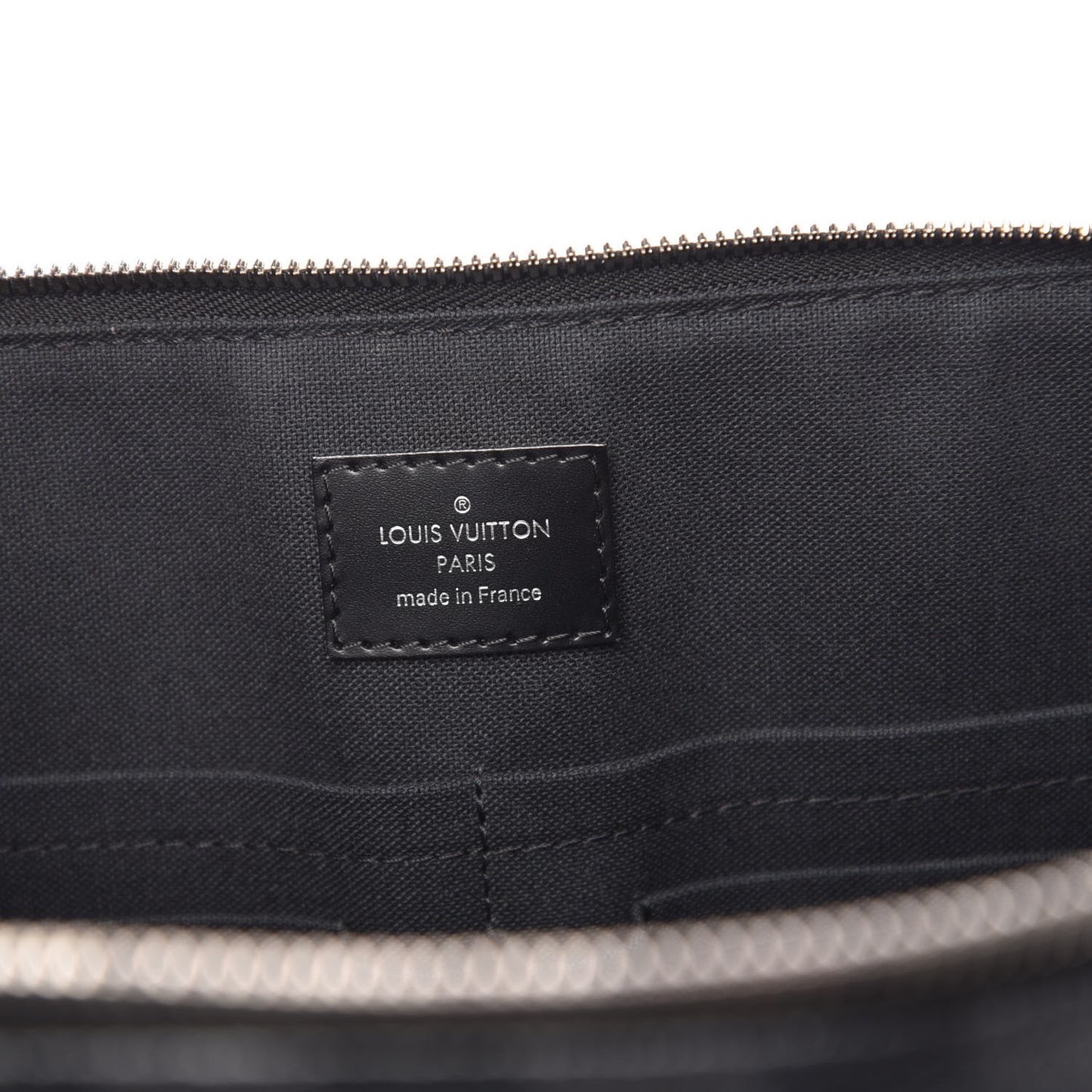 Damier Graphite Porte-Documents Jour