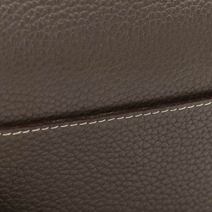 Hermes Taurillon Clemence Sac Roulis 23 Etain 10 of 11