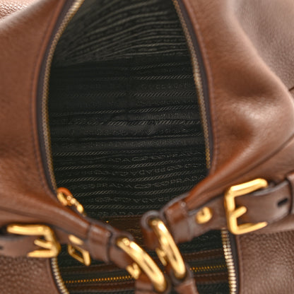 Prada Vitello Daino Hobo Bruciato 5 of 10