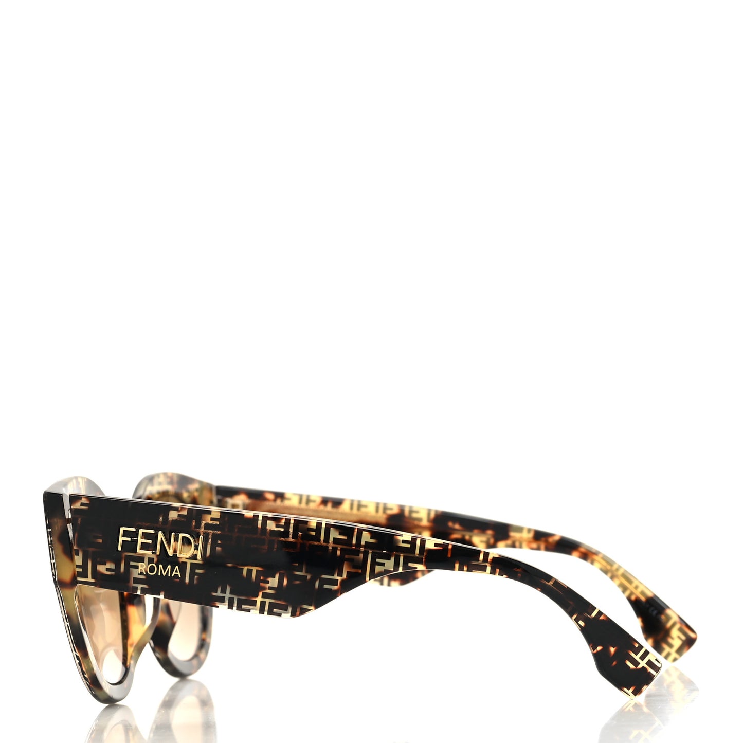 Acetate Fendi Roma Sunglasses FF 0452/F/S Havana
