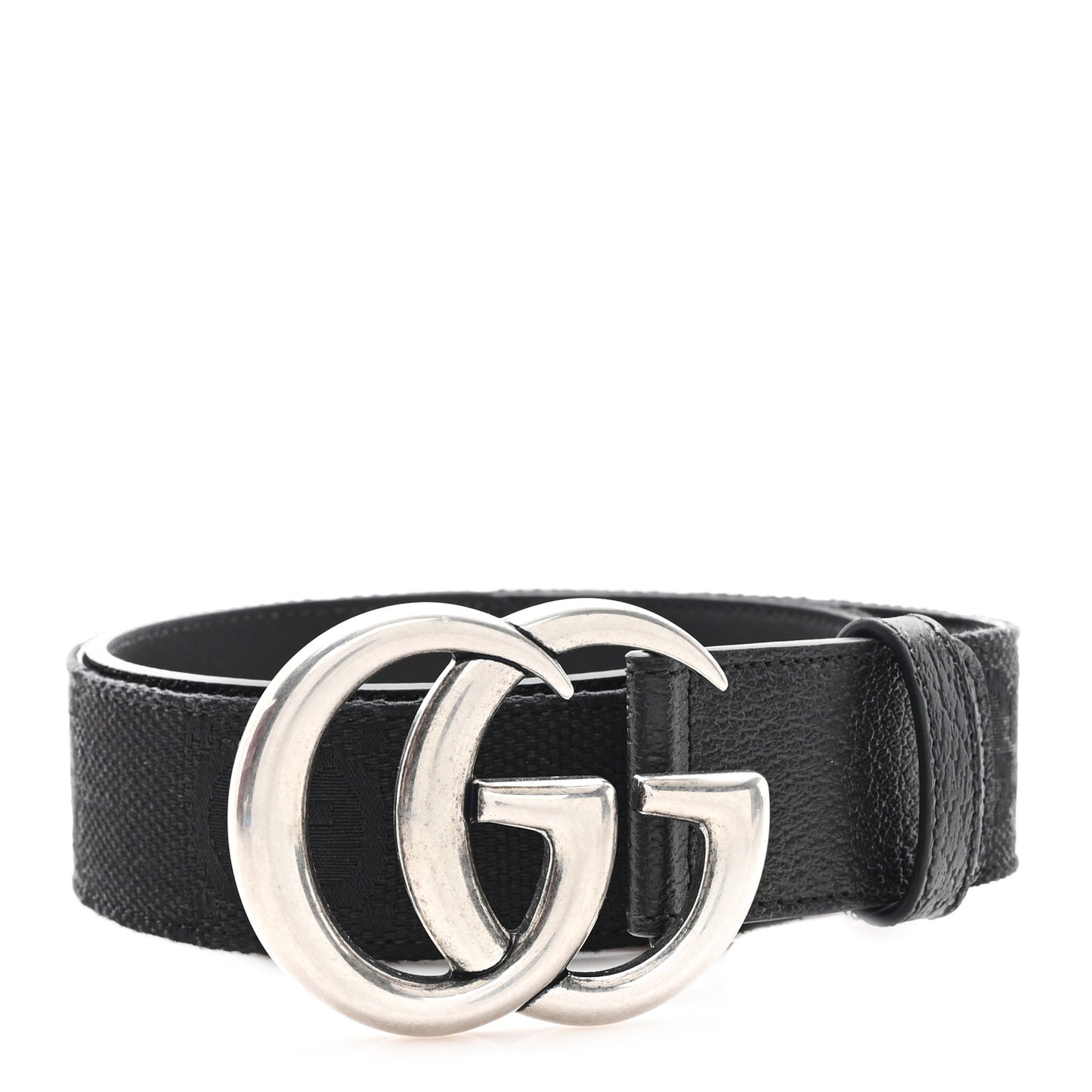Calfskin Double G 30mm Belt 80 32 Black