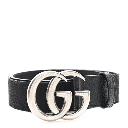 Gucci Calfskin Double G 30mm Belt 80 32 Black 1 of 5