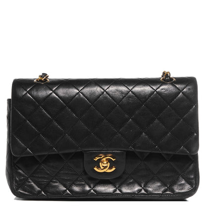 Chanel Lambskin Medium Double Flap Black 1 of 8