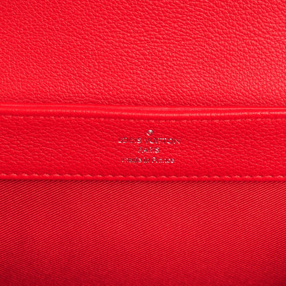 Louis Vuitton Calfskin Lockme II Chain Bag BB Rubis 6 of 7