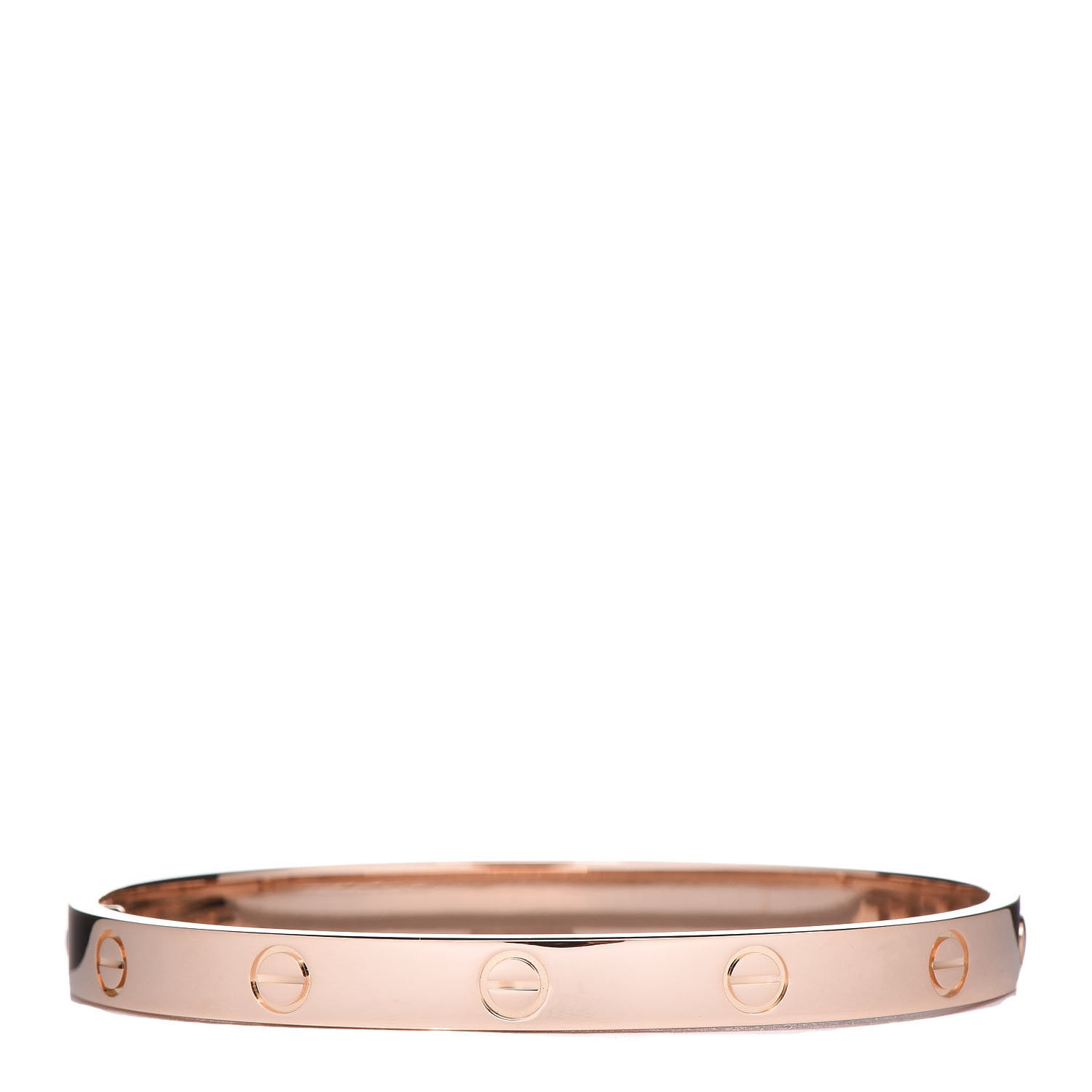 Cartier 18K Pink Gold LOVE Bracelet 18 3 of 5