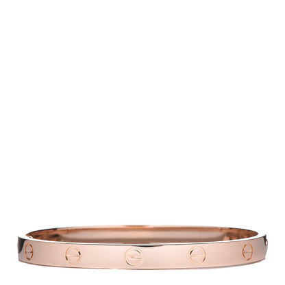 Cartier 18K Pink Gold LOVE Bracelet 18 3 of 5