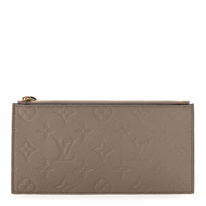 Louis Vuitton Empreinte Felicie Chain Wallet Zippered Insert Tourterelle 1 of 7