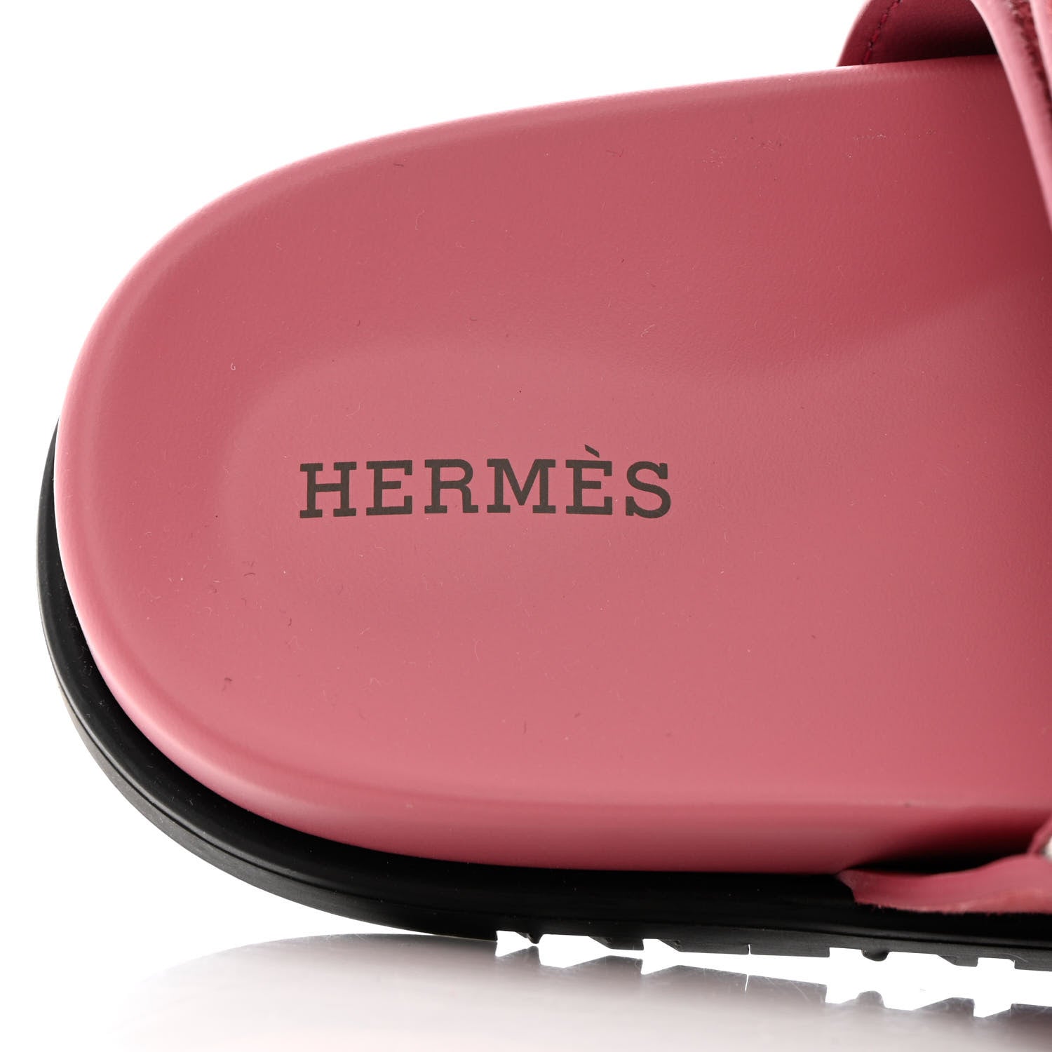 Hermes Suede Goatskin Womens Chypre Sandals 36.5 Rose Aphrodite 7 of 9