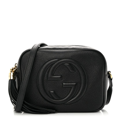 Gucci Pebbled Calfskin Small Soho Disco Bag Black 1 of 17