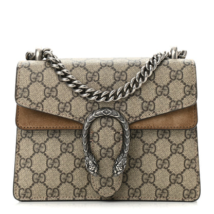 Gucci GG Supreme Monogram Mini Dionysus Shoulder Bag Taupe 1 of 11