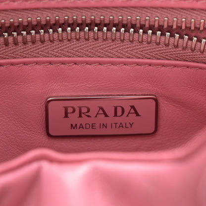Prada Nappa Soft Padded Re-Edition 2002 Moon Bag Geranio 6 of 9