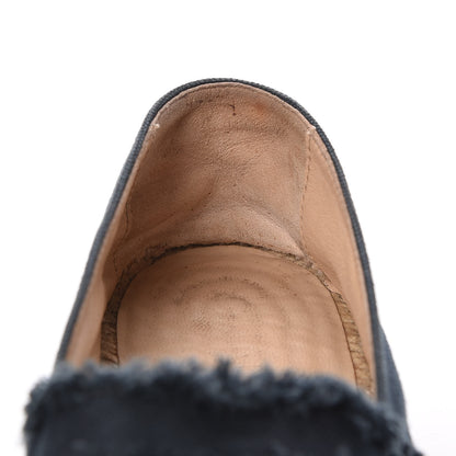 Chanel Canvas CC Espadrilles 38 Black 10 of 17