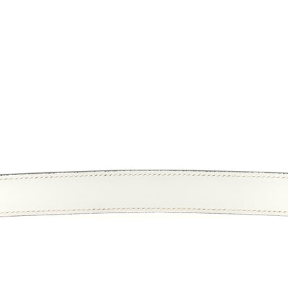 Hermes Epsom Swift 24mm Collier De Chien CDC Belt 75 30 Etoupe White 4 of 4