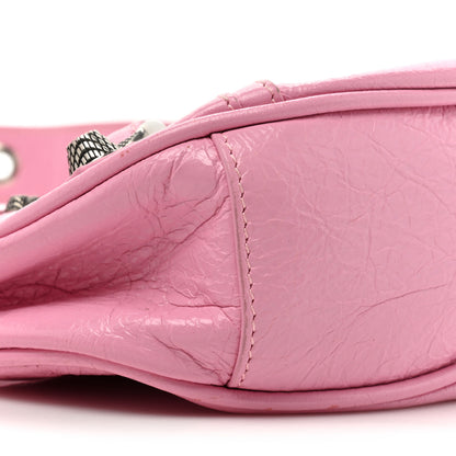 Balenciaga Agneau Arena Le Cagole Shoulder Bag XS Candy Pink 10 of 15