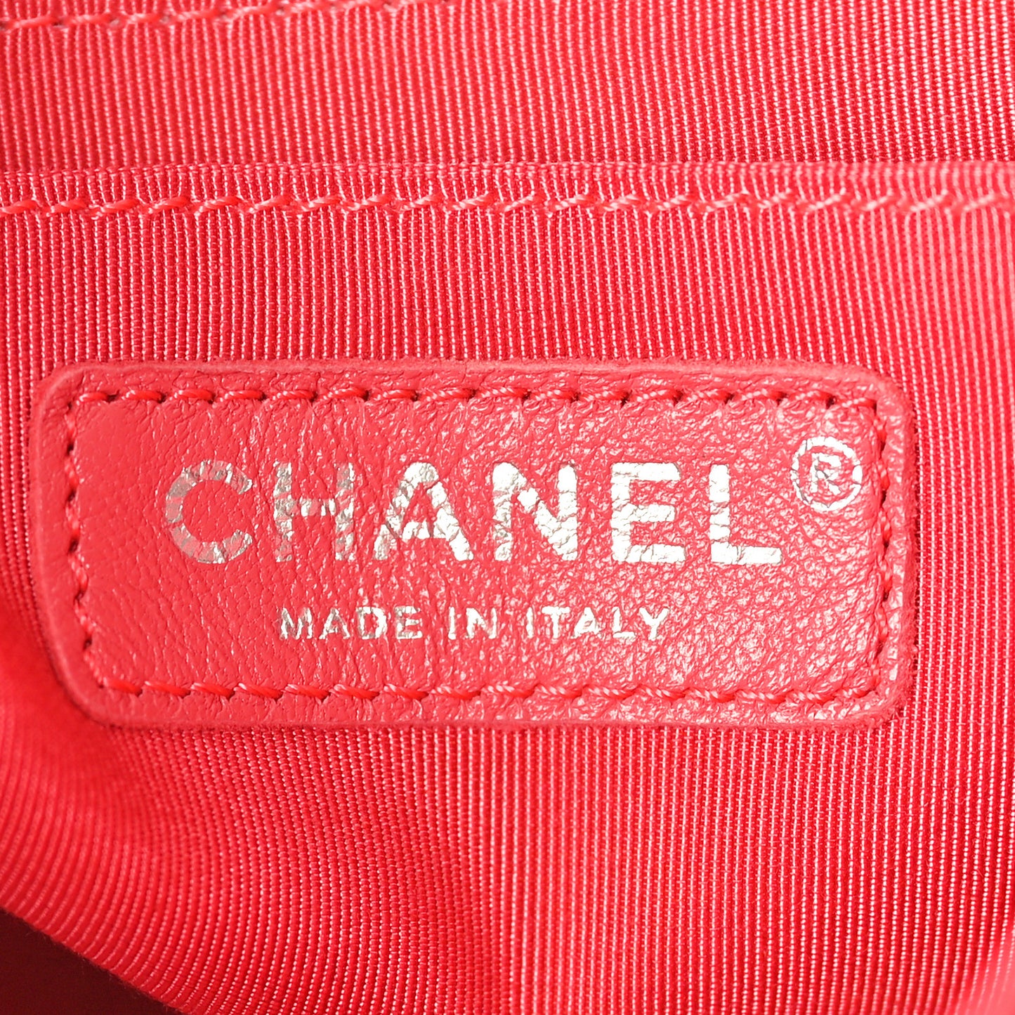 Lambskin Quilted Large Urban Spirit Backpack Red