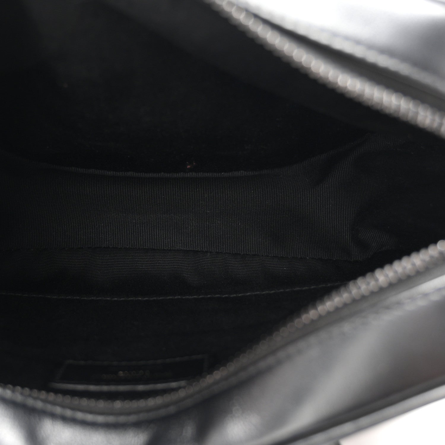 Saint Laurent Calfskin Matelasse Monogram Monochrome Lou Camera Bag Black 5 of 11