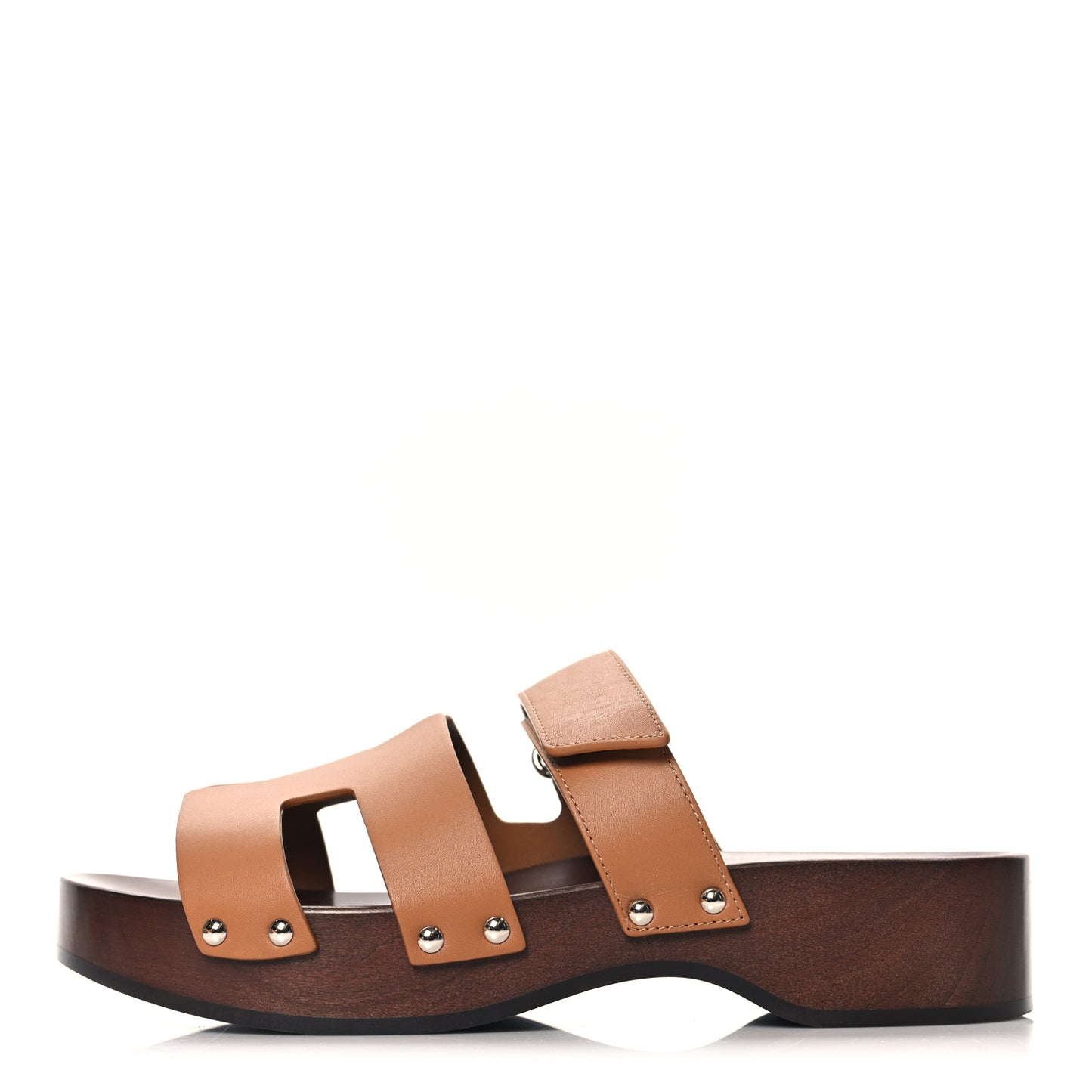 Calfskin Womens Kos Clog 39 Naturel