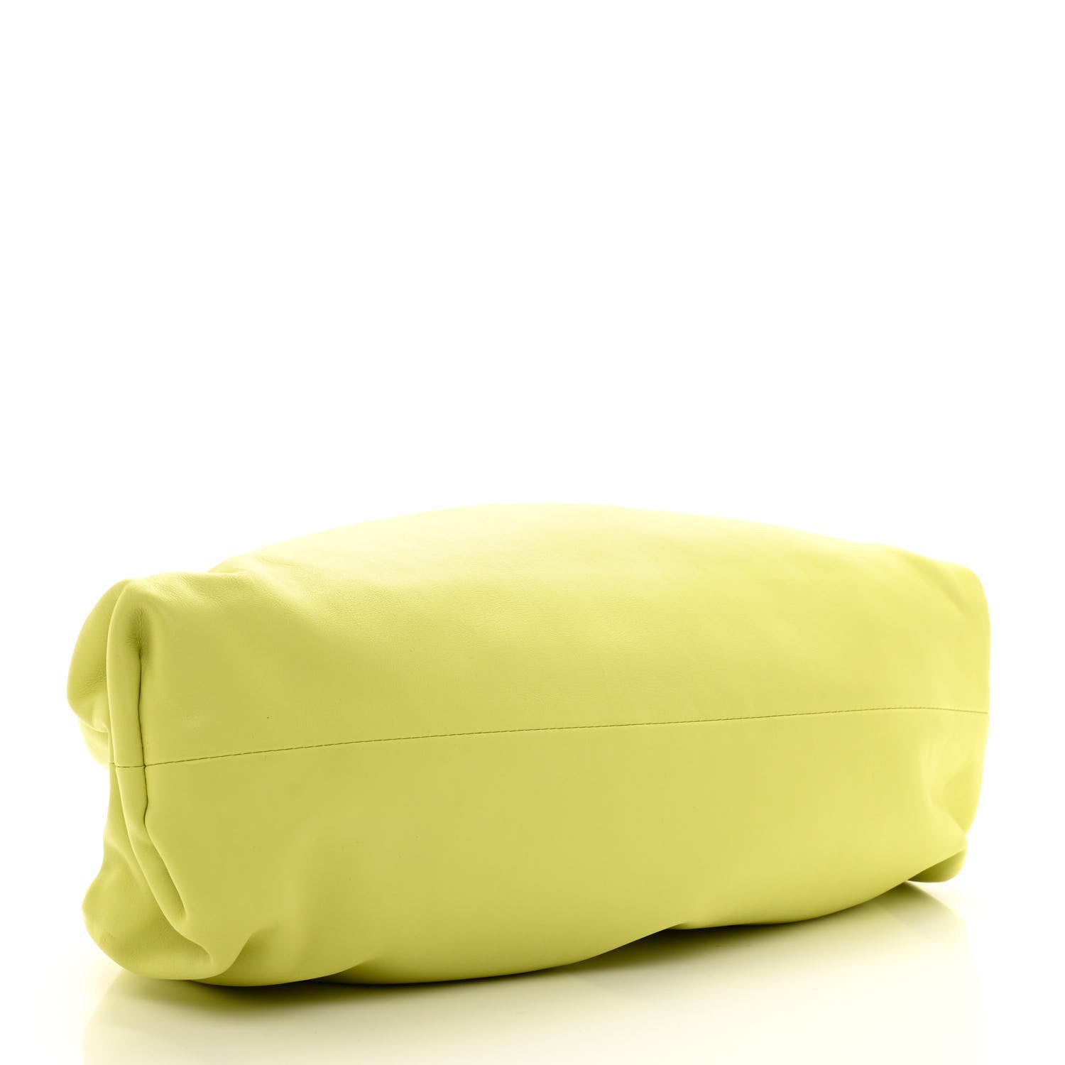Bottega Veneta Smooth Butter Calf The Pouch Oversized Clutch Kiwi 4 of 7