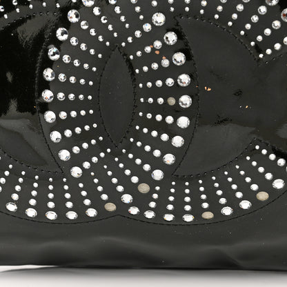 Chanel Patent Crystal Strass Bonbons Tote Black 13 of 14