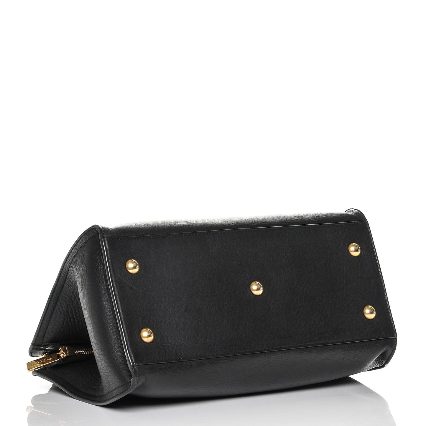 Calfskin Small Classic Y Cabas Black