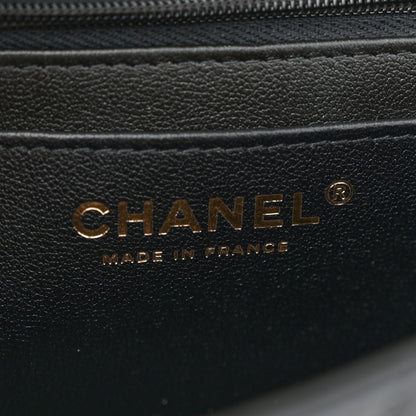 Chanel Lambskin Quilted Mini Rectangular Flap Black 6 of 11