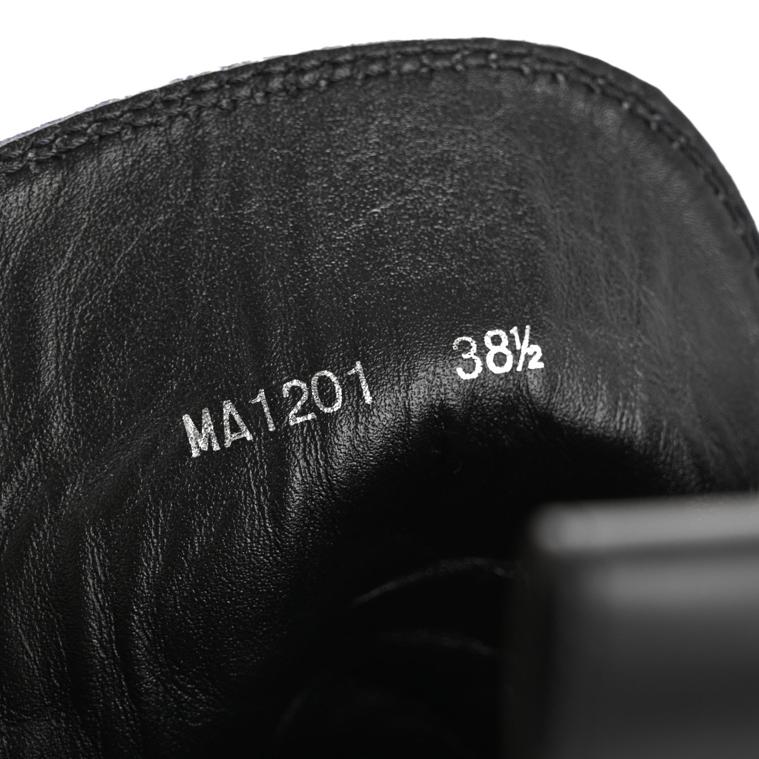 Louis Vuitton Calfskin Monogram Denim Laureate Platform Desert Boots 38.5 Navy Blue 9 of 10