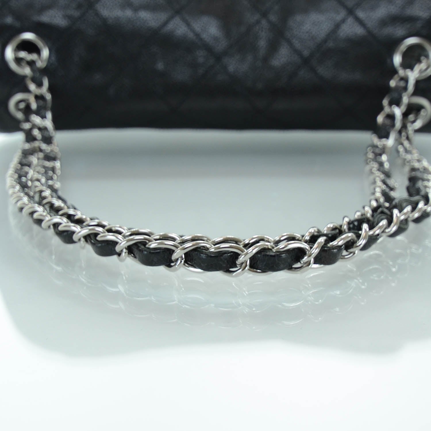 Chanel Caviar Mademoiselle Flap Bag Black 6 of 10
