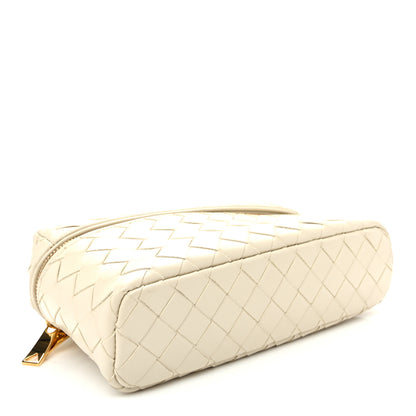 Bottega Veneta Nappa Intrecciato Bang Bang Vanity Case Sea Salt 4 of 10