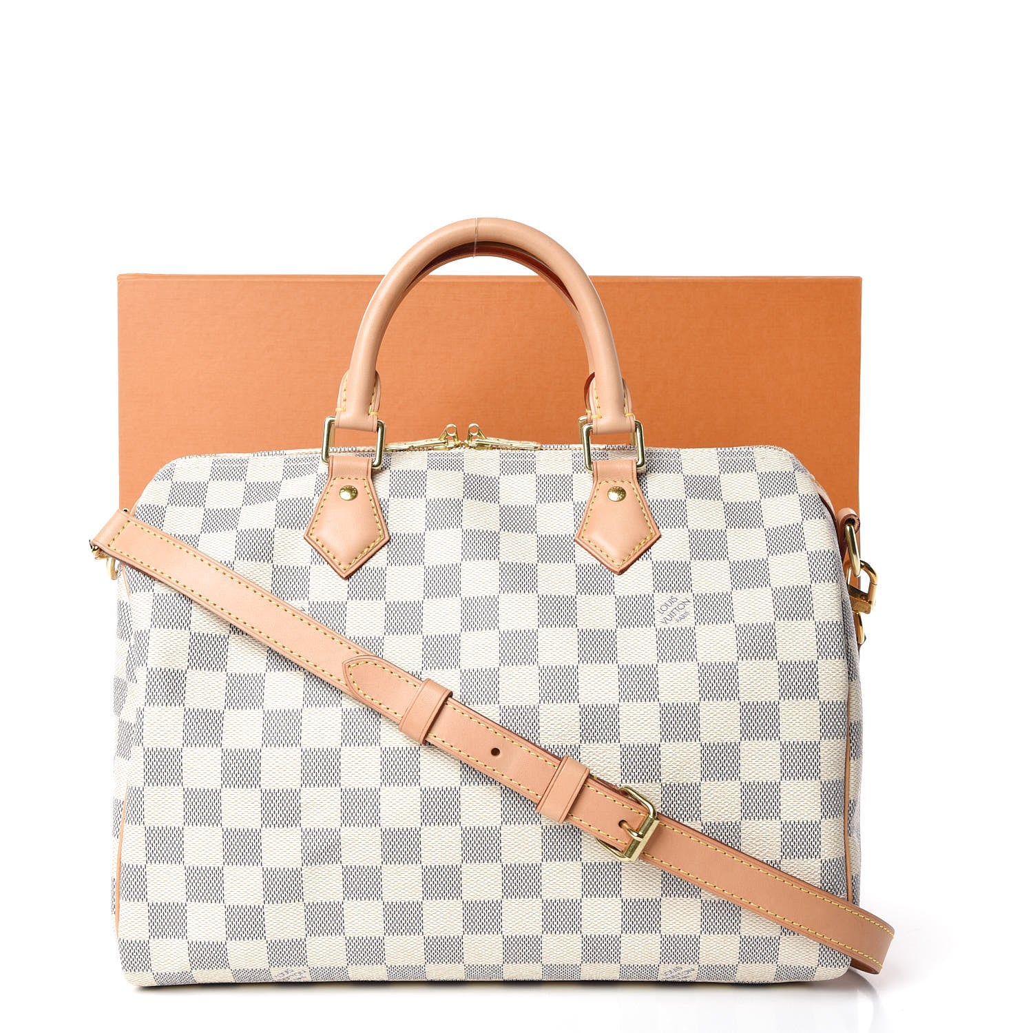 Louis Vuitton Damier Azur Speedy Bandouliere 30 12 of 12