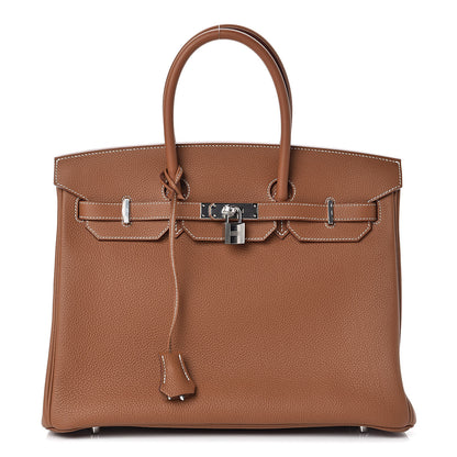 Hermes Togo Birkin 35 Gold 1 of 35