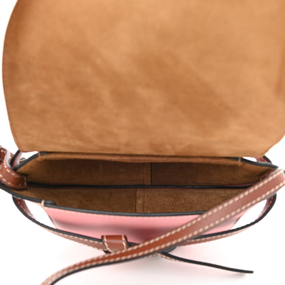 Loewe Calfskin Mini Gate Crossbody Bag Pastel Pink Tan 5 of 8