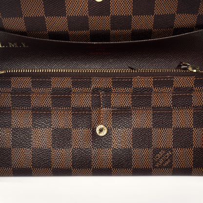 Louis Vuitton Damier Ebene Emilie Wallet 6 of 8