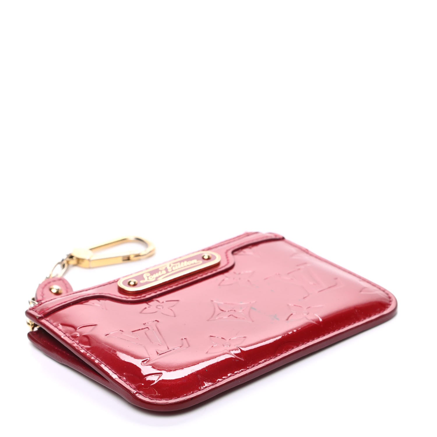 Louis Vuitton Vernis Key Pouch Pomme D'Amour 4 of 9
