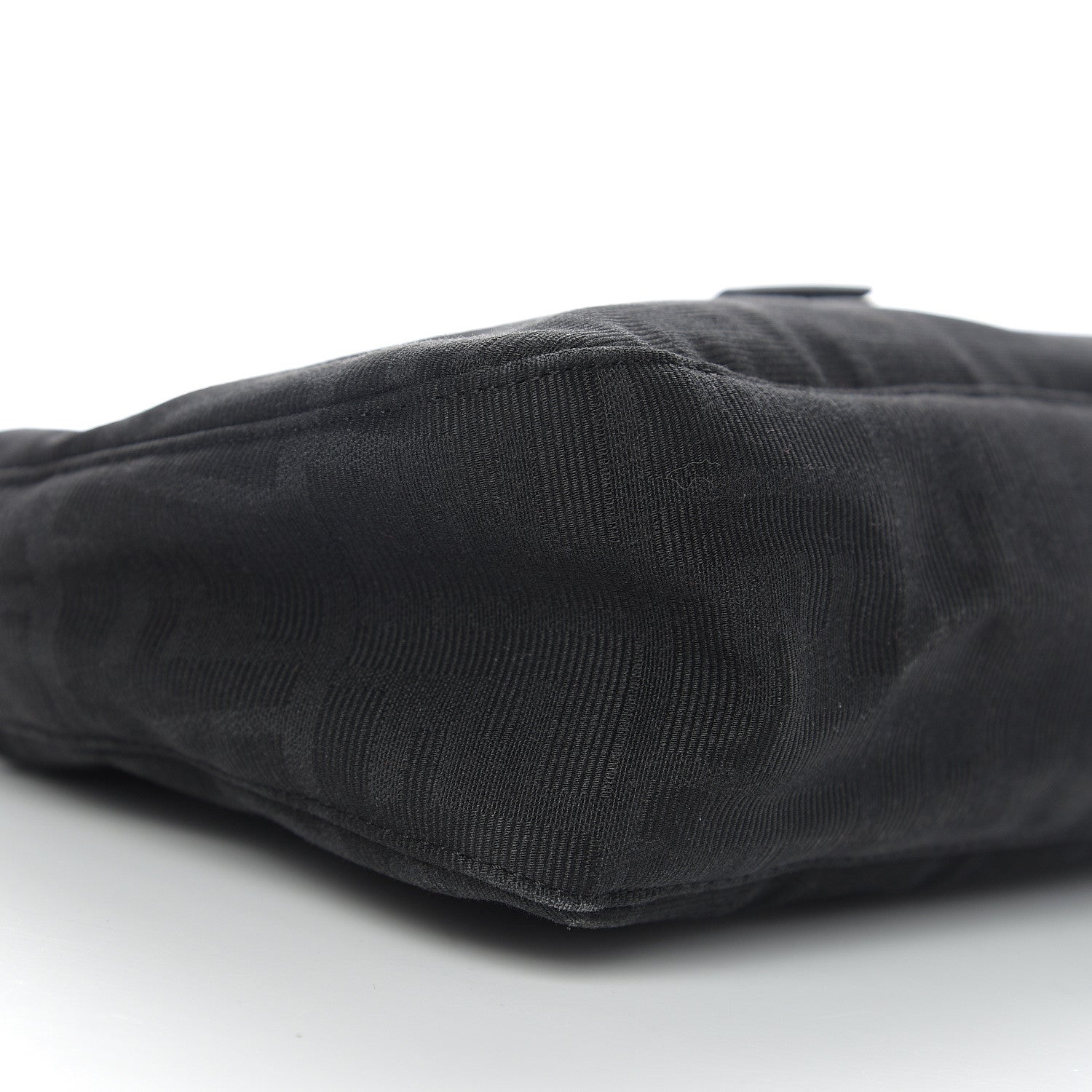 Fendi Nylon Zucca Baguette Black 7 of 8