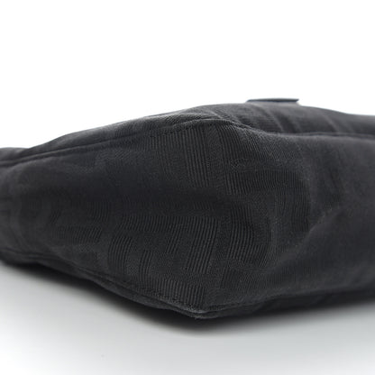 Fendi Nylon Zucca Baguette Black 7 of 8
