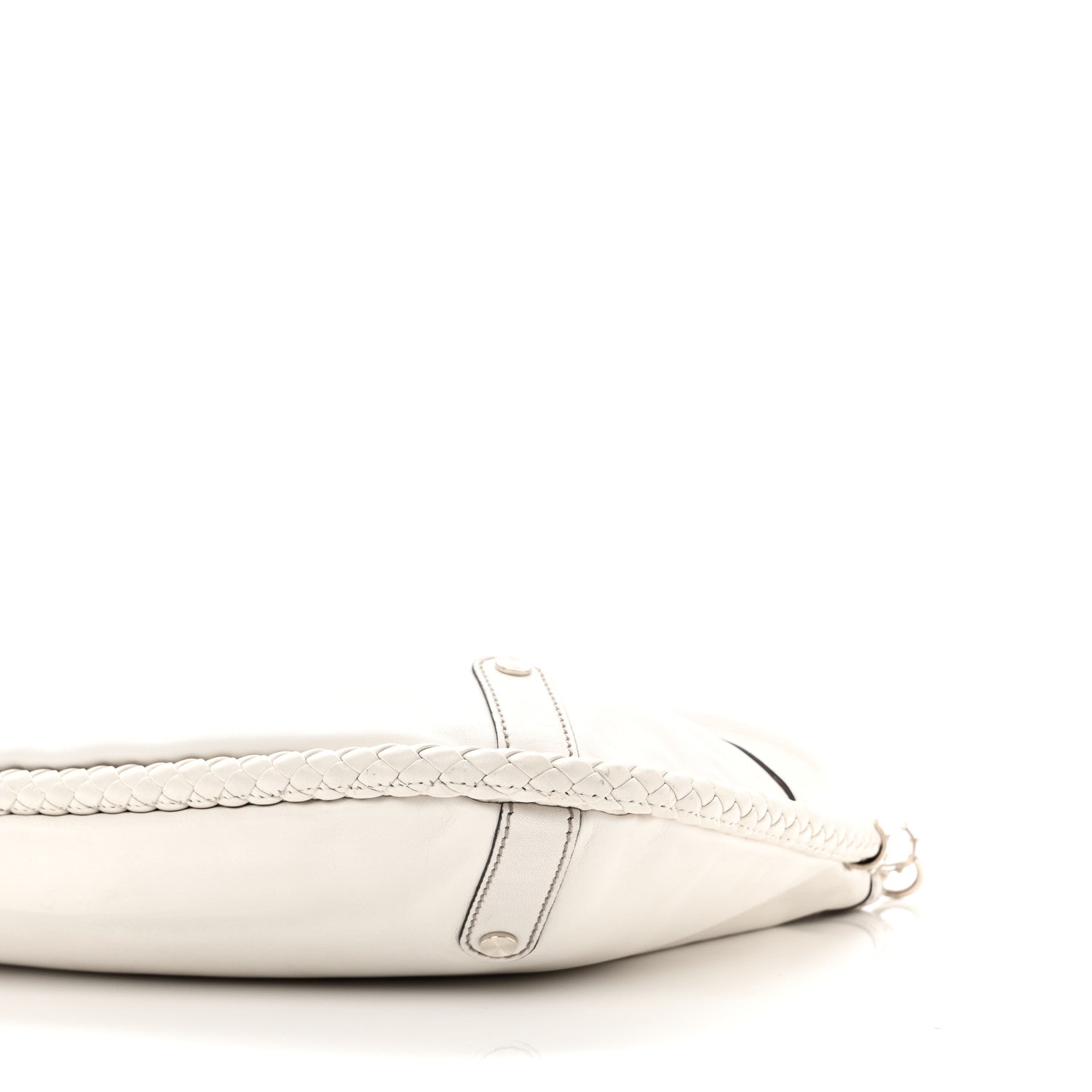 Gucci Calfskin Britt Medium Shoulder Bag White 10 of 10