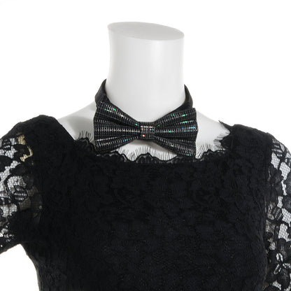 Louis Vuitton Mother of Pearl Check Bow Tie 2 of 6