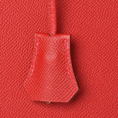 Hermes Epsom Kelly Sellier 28 Rouge Casaque 23 of 33