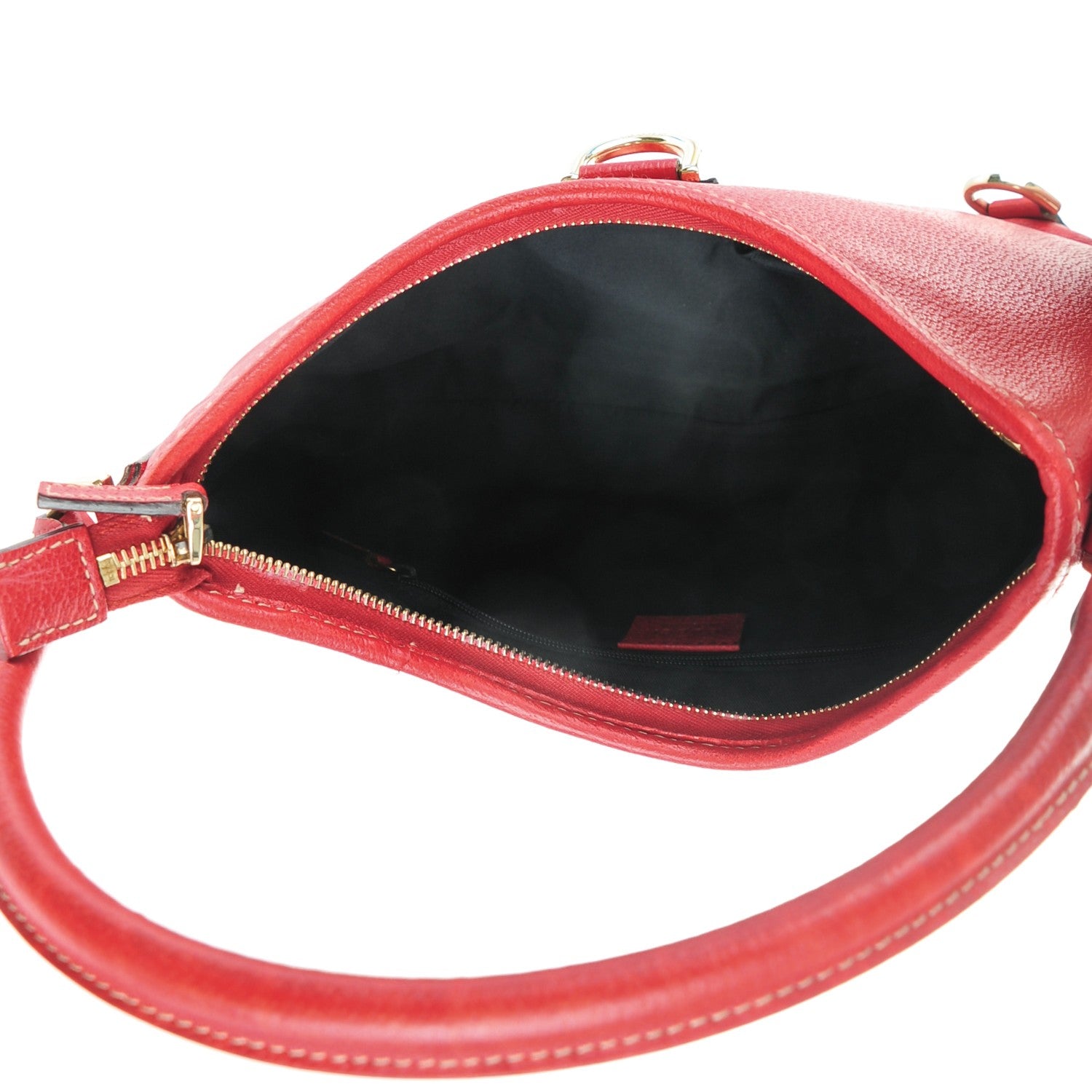 Gucci Calfskin Abbey D Ring Hobo Red 5 of 8
