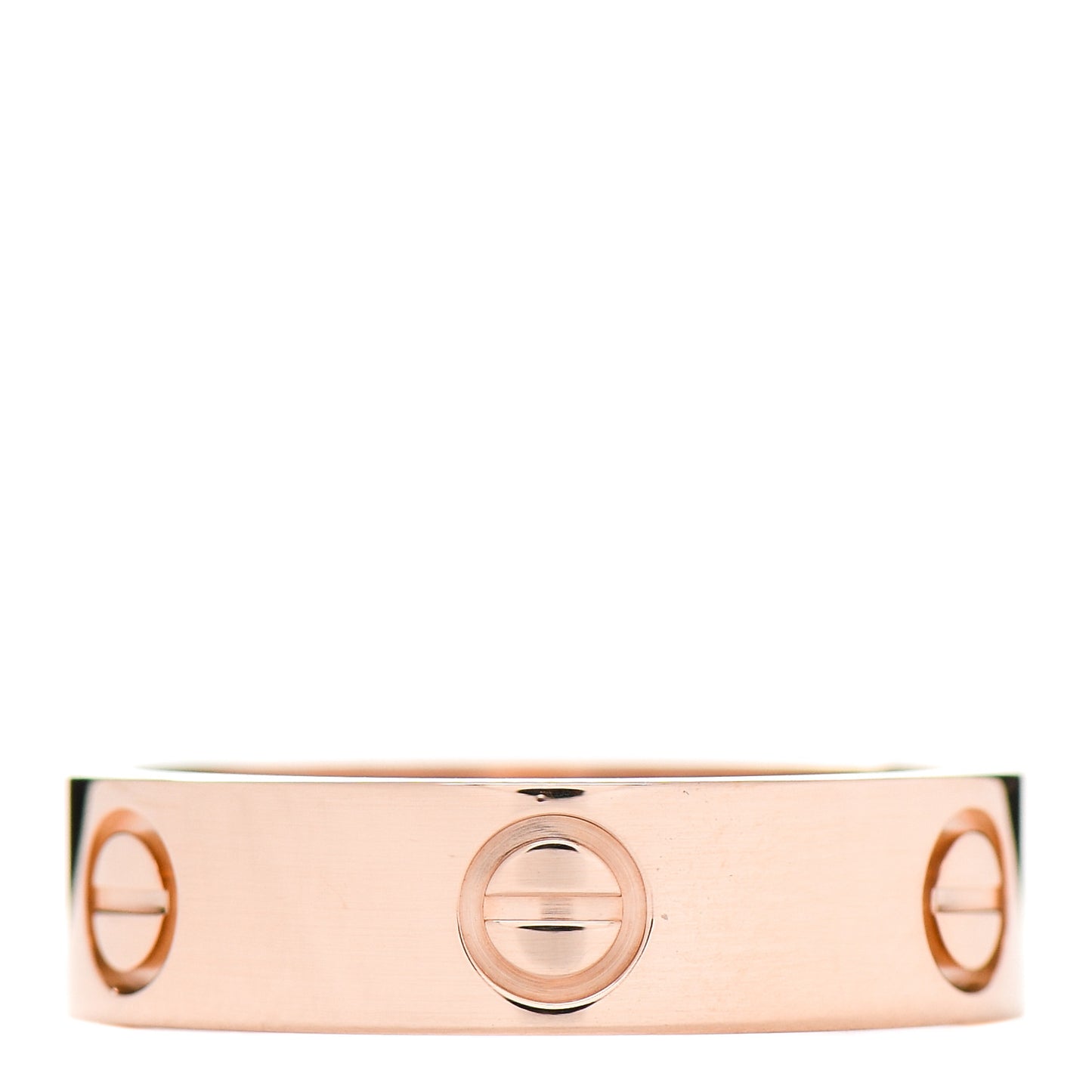 18K Pink Gold 5.5mm LOVE Ring 58 8.25