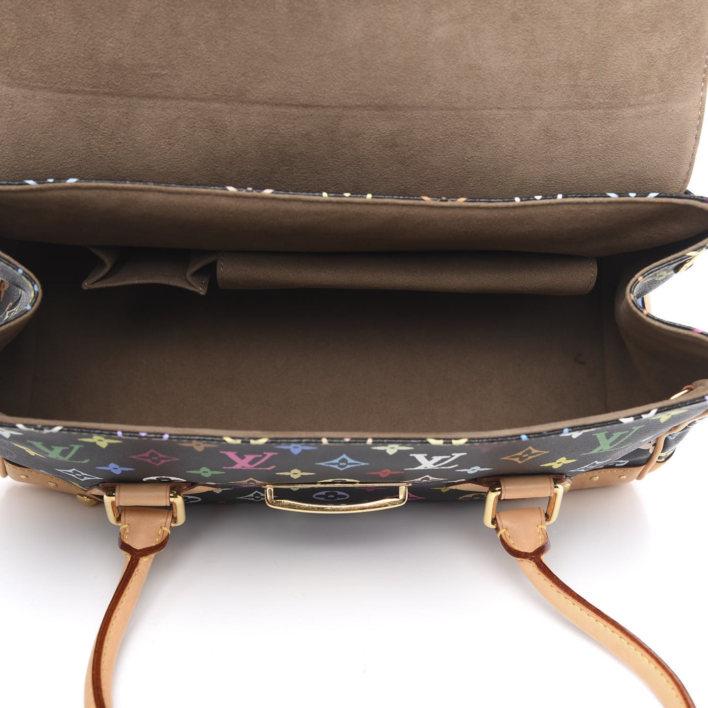 Monogram Multicolor Beverly GM Black