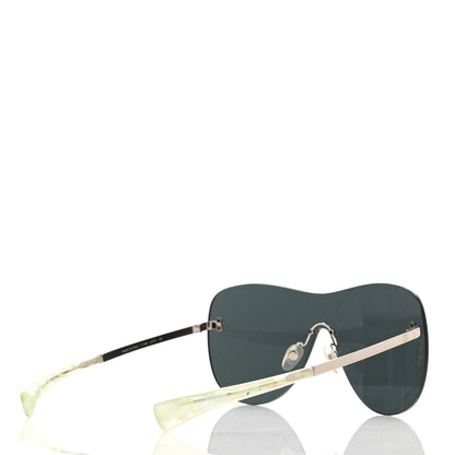 Chanel Shield Runway Sunglasses 71158 Black 4 of 6