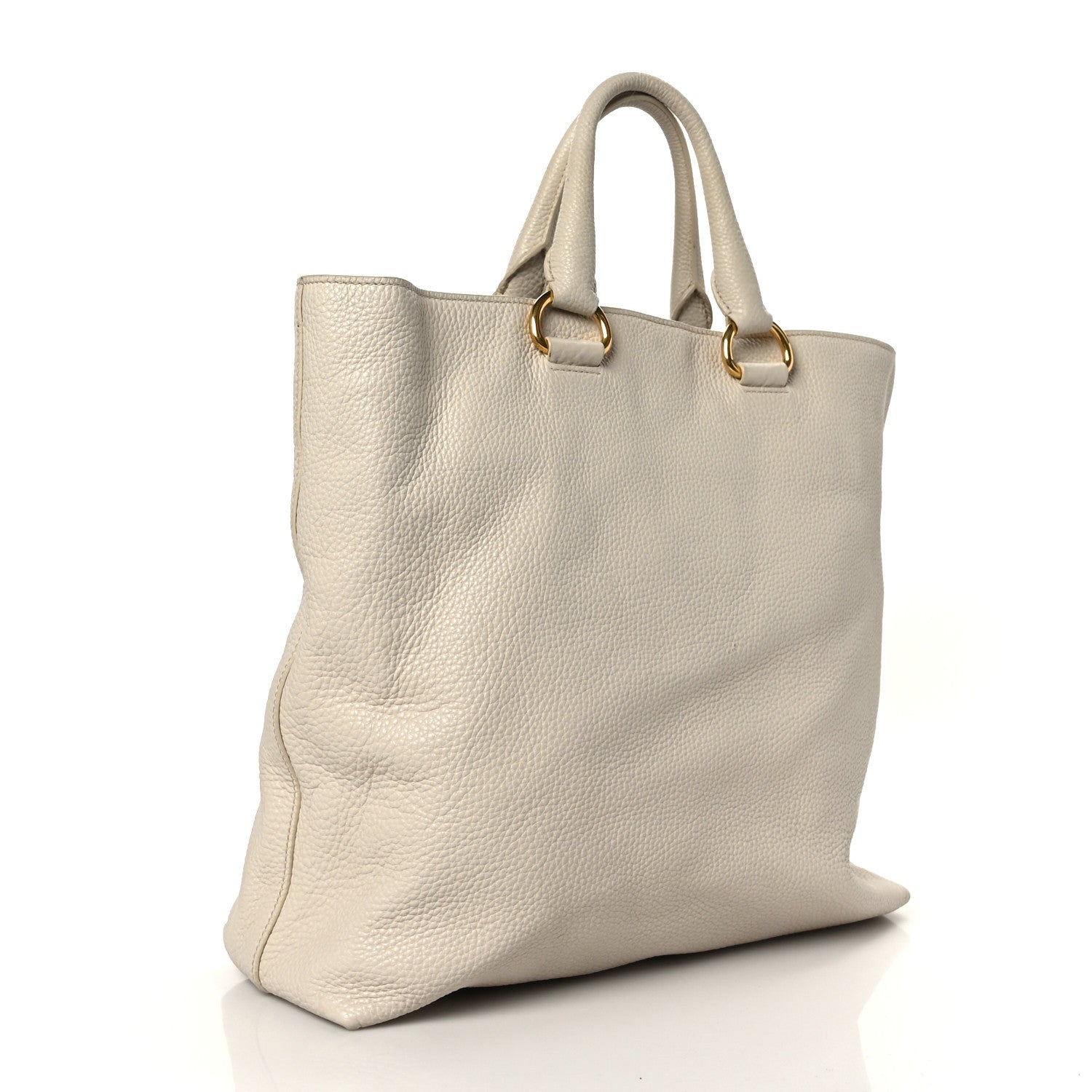 Prada Vitello Daino Tote Talco 2 of 8